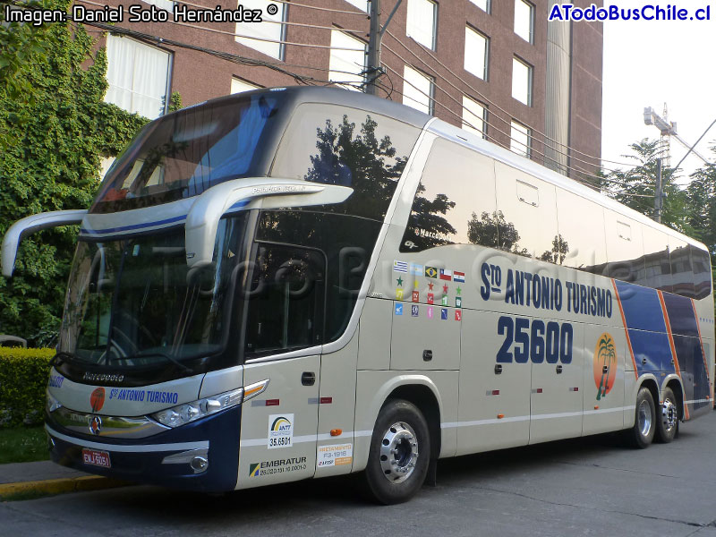 Marcopolo Paradiso G7 1600LD / Scania K-380B / Santo Antônio Turismo (São Paulo - Brasil)