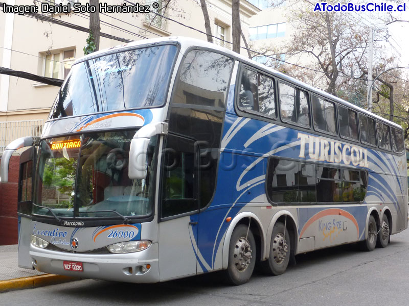 Marcopolo Paradiso G6 1800DD / Scania K-124IB 8x2 / Turiscoll Viagens (Santa Catarina - Brasil)