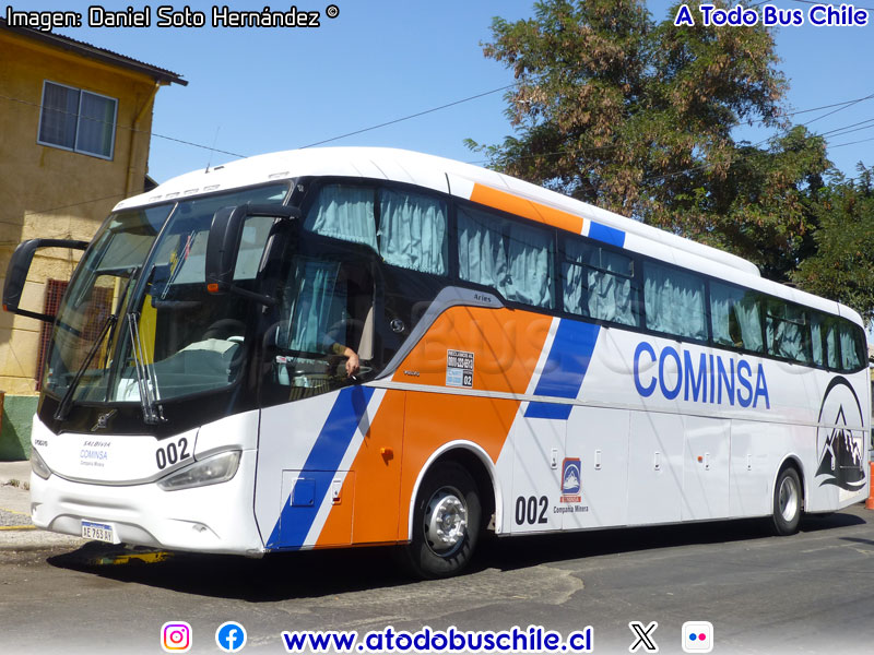Saldivia Aries 365 / Volvo B-380R Euro5 / COMINSA (Argentina)