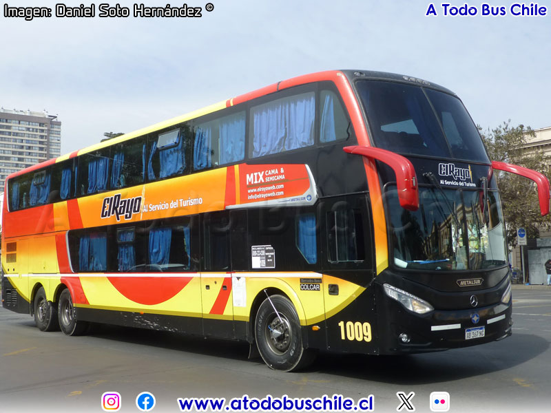 Metalsur Starbus 3 DP / Mercedes Benz O-500RSD-2436 BlueTec5 / Viajes & Turismo El Rayo (Argentina)