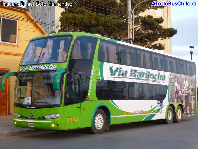 Marcopolo Paradiso G6 1800DD / Mercedes Benz O-500RSD-2436 / Vía Bariloche (Argentina)