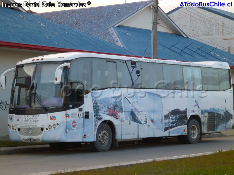 Saldivia Aries 345 / Mercedes Benz OF-1721 / Gobierno Provincial Tierra del Fuego (Argentina)