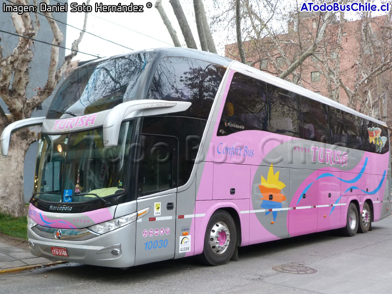 Marcopolo Paradiso G7 1600LD / Scania K-380B / Turisa Turismo (Río Grande do Sul - Brasil)