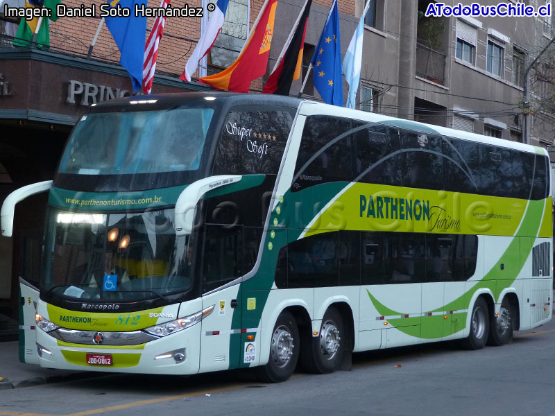 Marcopolo Paradiso G7 1800DD / Scania K-420B 8x2 / Parthenon Turismo (Río Grande do Sul - Brasil)