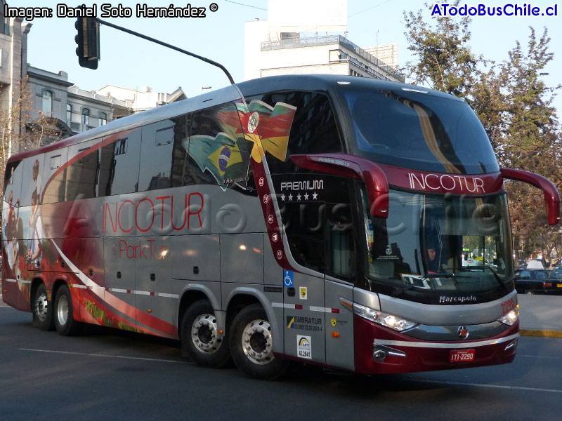 Marcopolo Paradiso G7 1600LD / Mercedes Benz O-500RSDD-2742 / Incotur Viagens & Turismo (Río Grande do Sul - Brasil)