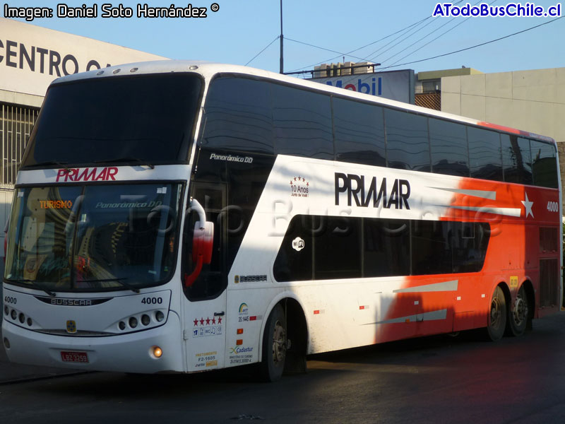 Busscar Panorâmico DD / Volvo B-12B / Primar Navegações & Turismo Ltda. (São Paulo - Brasil)