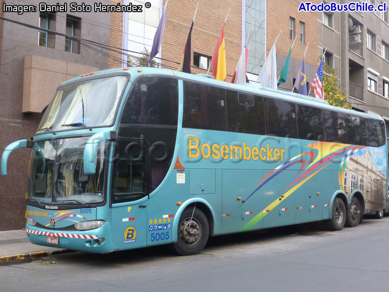 Marcopolo Paradiso G6 1550LD / Scania K-380 / Turismo Bosembecker (Río Grande do Sul - Brasil)