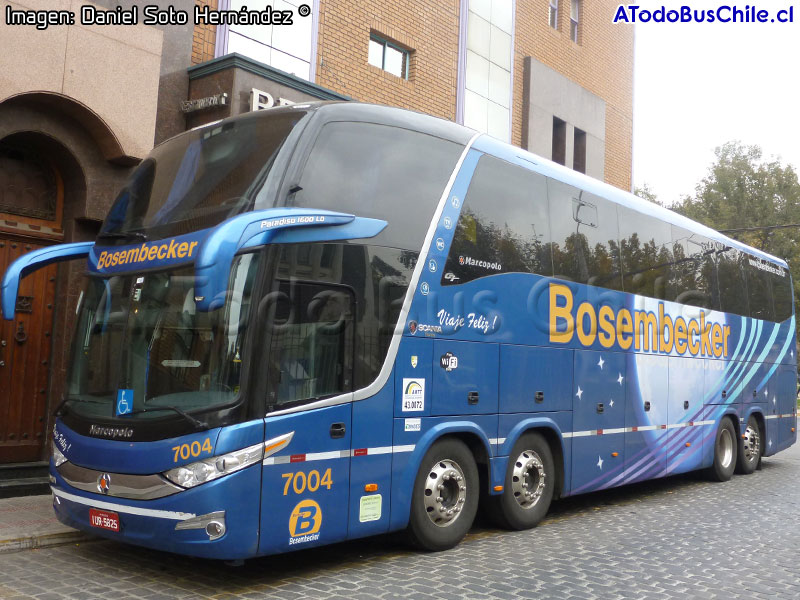 Marcopolo Paradiso G7 1600LD / Scania K-400B 8x2 eev5 / Turismo Bosembecker (Río Grande do Sul - Brasil)