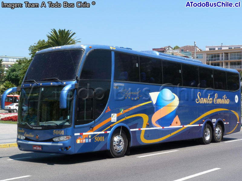 Marcopolo Paradiso G6 1550LD / Scania K-380 / Turismo Santa Emília (Río Grande do Sul - Brasil)