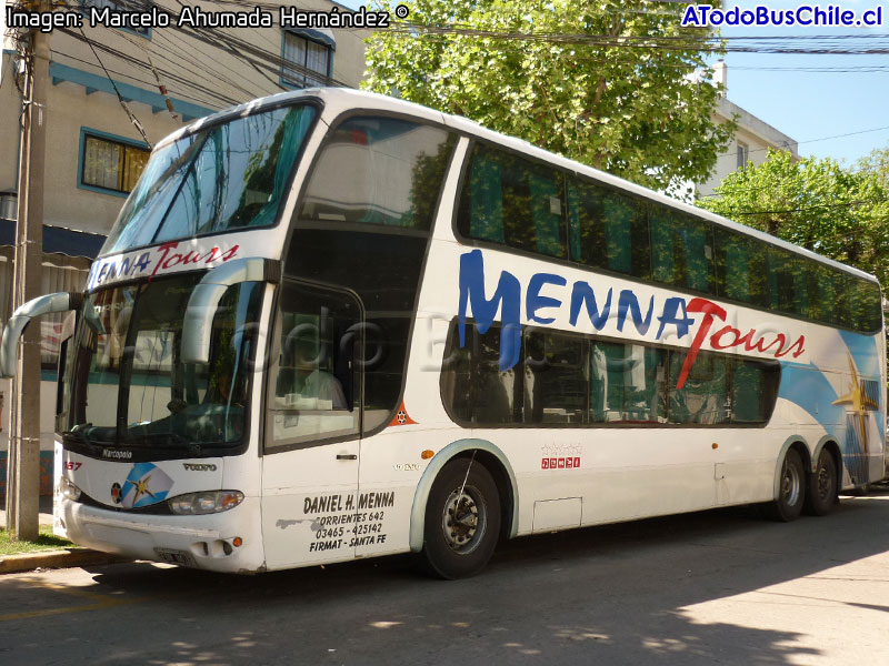 Marcopolo Paradiso G6 1800DD / Volvo B-10R / Menna Tours (Argentina)