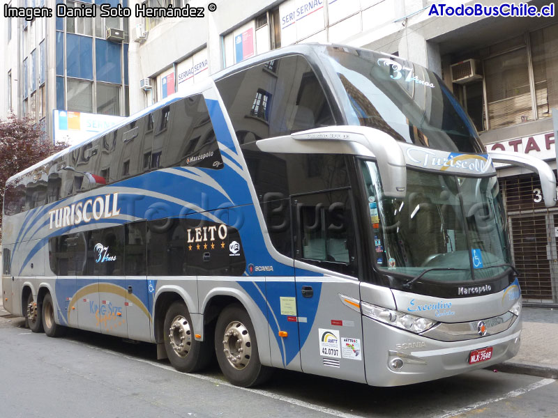 Marcopolo Paradiso G7 1800DD / Scania K-440B 8x2 eev5 / Turiscoll Viagens (Santa Catarina - Brasil)