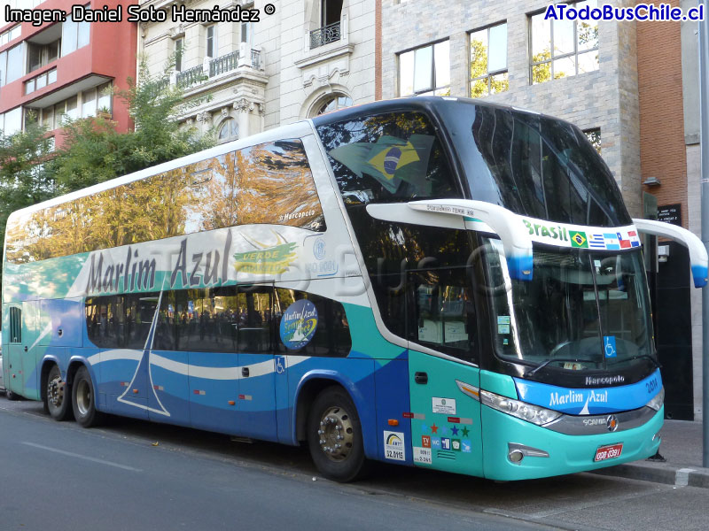 Marcopolo Paradiso G7 1800DD / Scania K-380B / Marlim Azul Turismo (Espírito Santo - Brasil)