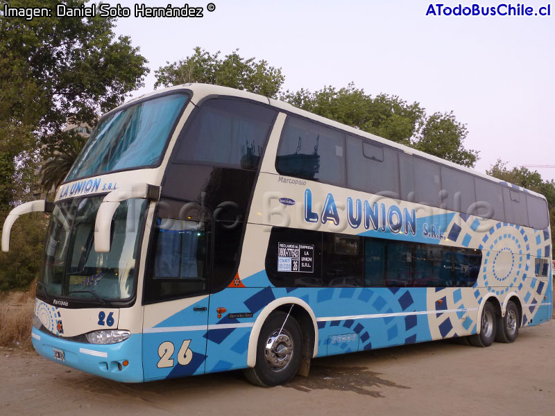 Marcopolo Paradiso G6 1800DD / Mercedes Benz O-500RSD-2436 / Turismo La Unión S.R.L. (Argentina)
