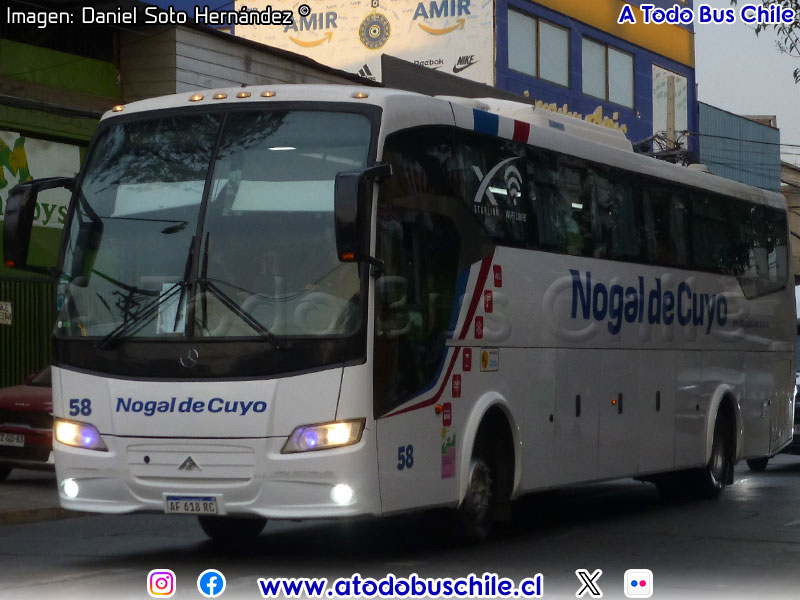 Saldivia Aries 365 GT / Mercedes Benz O-500R-1830 BlueTec5 / Nogal de Cuyo (Argentina)