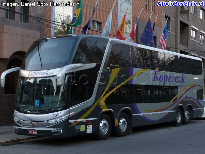 Marcopolo Paradiso G7 1800DD / Scania K-400B 8x2 eev5 / Turismo Kopereck (Río Grande do Sul - Brasil)