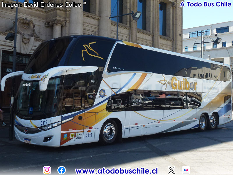 Marcopolo Paradiso New G7 1800DD / Scania K-400B eev5 / Guibor Turismo (Río Grande do Sul - Brasil)