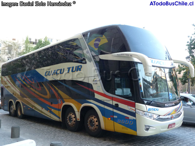 Marcopolo Paradiso G7 1800DD / Volvo B-12R 8x2 / Guaçu Tur Viagens & Turismo (Paraná - Brasil)
