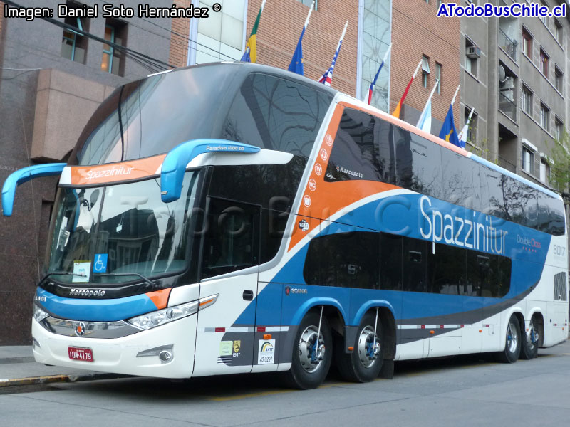 Marcopolo Paradiso G7 1800DD / Scania K-440B 8x2 eev5 / Spazzini Tur (Río Grande do Sul - Brasil)