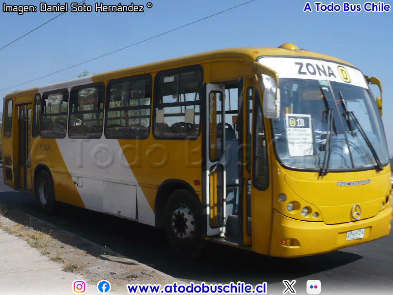 Neobus Spectrum City / Mercedes Benz OH-1418 / Servicio Alimentador D-18