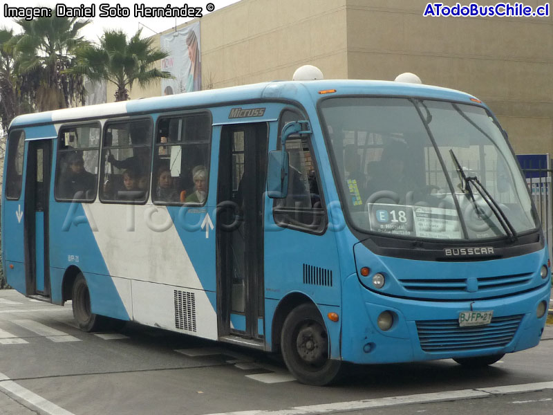 Busscar Micruss / Mercedes Benz LO-915 / Servicio Alimentador E-18