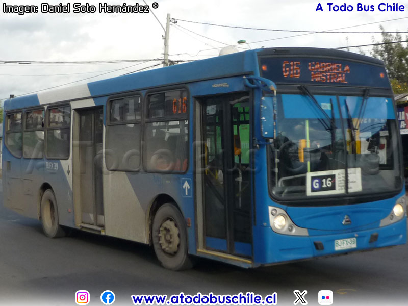 Induscar Caio Mondego L / Agrale MT-12.0LE / Servicio Alimentador G-16