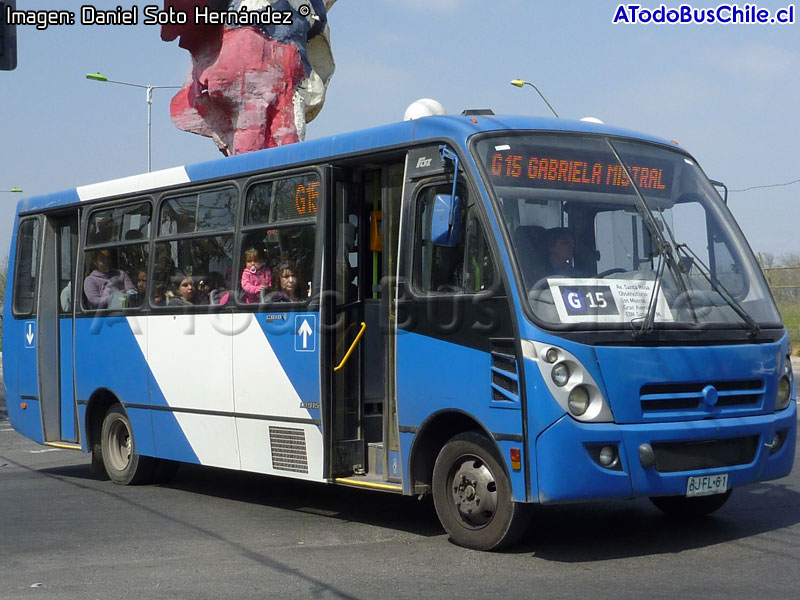 Induscar Caio Foz / Mercedes Benz LO-915 / Servicio Alimentador G-15