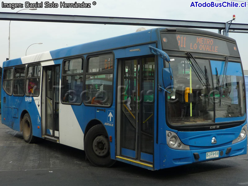 Induscar Caio Mondego L / Agrale MT-12.0LE / Servicio Alimentador G-11