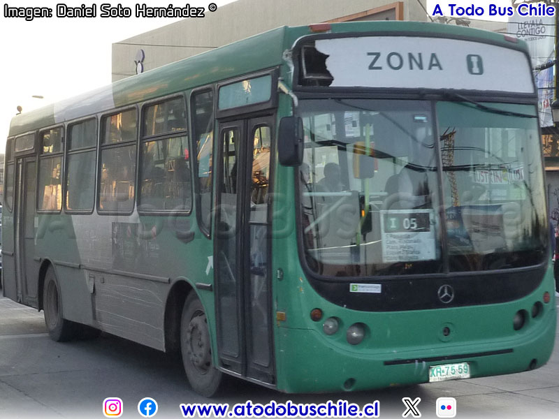 Metalpar Tronador / Mercedes Benz OH-1318 / Servicio Alimentador I-05