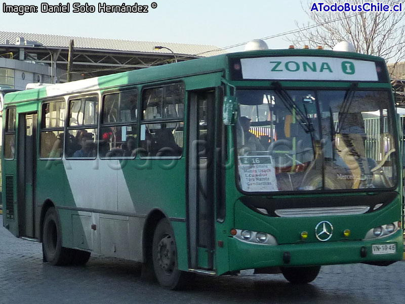 Induscar Caio Apache S21 / Mercedes Benz OH-1418 / Servicio Alimentador I-16
