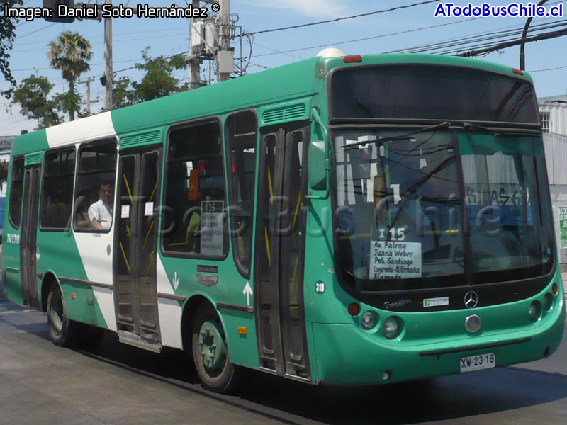 Metalpar Tronador / Mercedes Benz OH-1115L-SB / Servicio Alimentador I-15