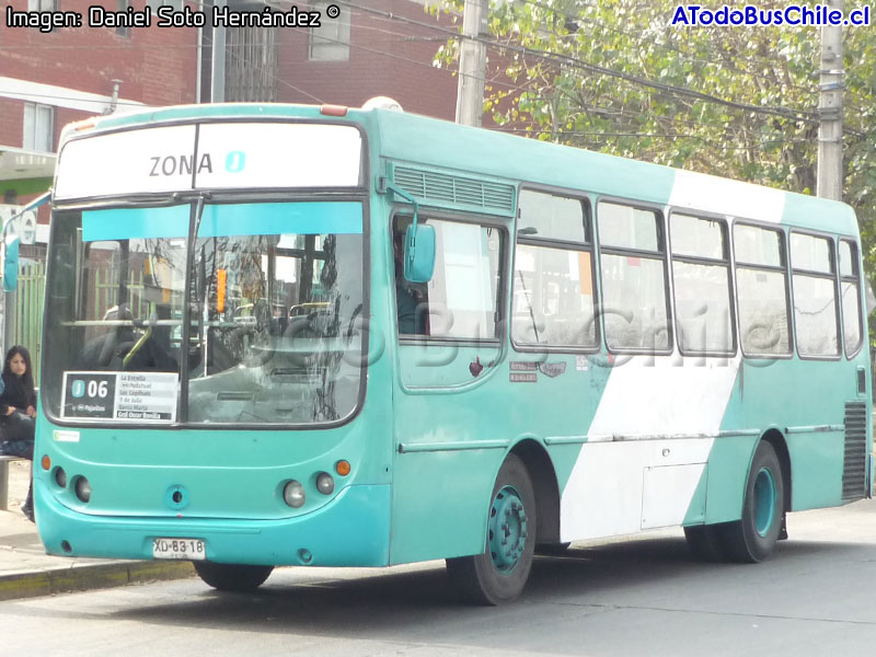 Metalpar Tronador / Mercedes Benz OH-1318 / Servicio Alimentador J-06