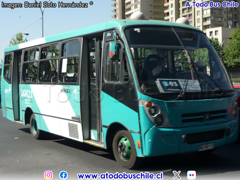 Induscar Caio Foz / Mercedes Benz LO-915 / Servicio Alimentador J-03