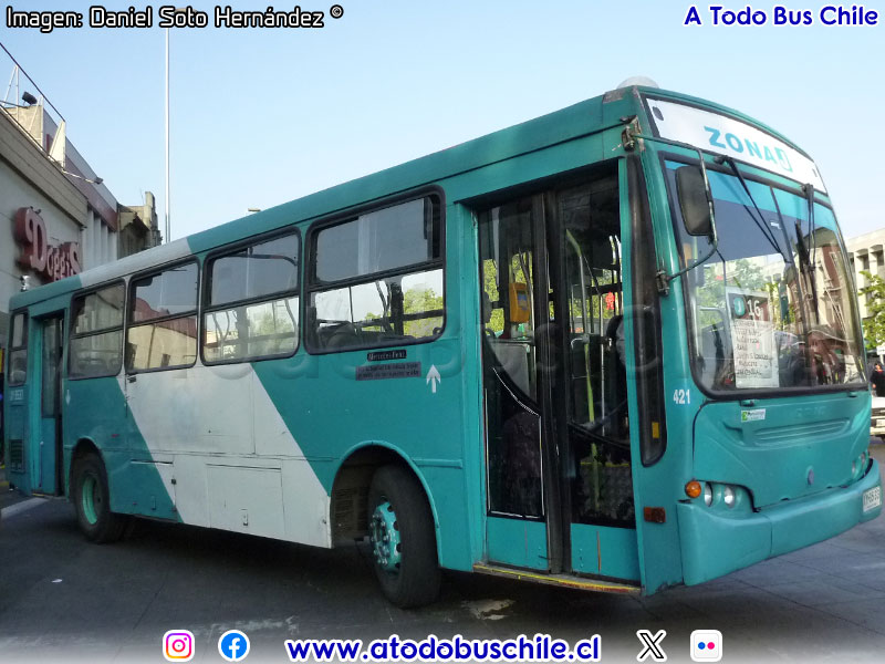 Induscar Caio Apache S21 / Mercedes Benz OH-1418 / Servicio Alimentador J-16