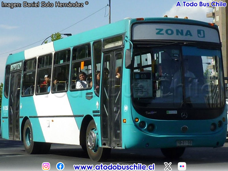 Metalpar Tronador / Mercedes Benz OH-1318 / Servicio Alimentador J-03