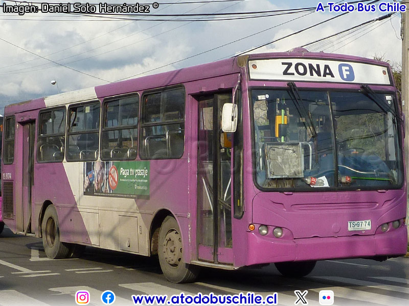 Induscar Caio Apache S21 / Mercedes Benz OH-1420 / Unidad en Tránsito