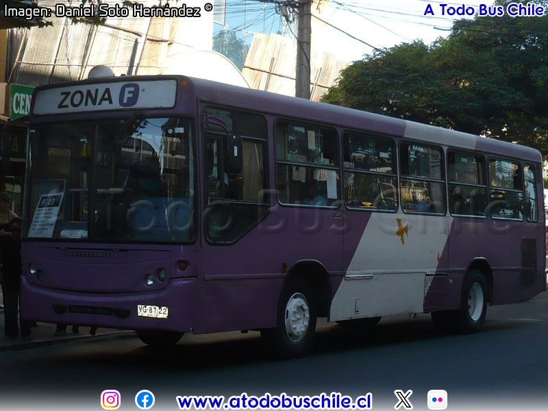 Neobus Mega / Mercedes Benz OH-1420 / Servicio Alimentador F-03