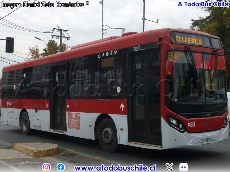 Induscar Caio Mondego II / Scania K-280UB eev6 / Servicio Troncal 223