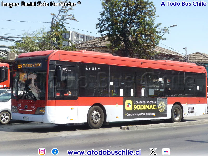 Yutong ZK6128BEVG / Servicio Troncal 228