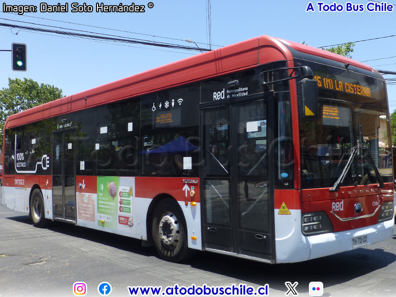 Yutong ZK6128BEVG / Servicio Alimentador G-15