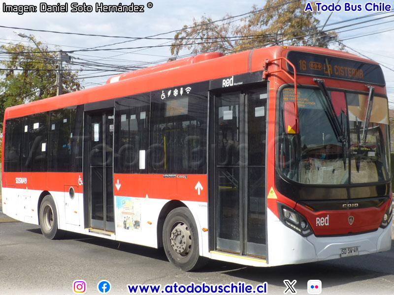 Induscar Caio Mondego II / Scania K-250UB eev6 / Servicio Alimentador G-16