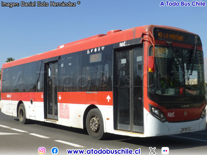 Induscar Caio Mondego II / Scania K-280UB eev6 / Servicio Troncal 286