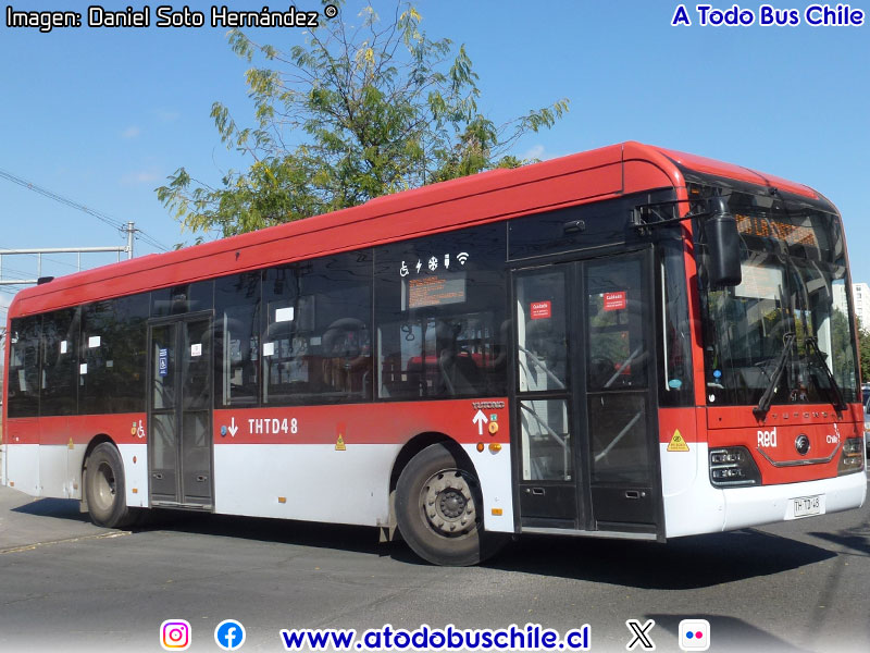 Yutong ZK6128BEVG / Servicio Troncal 228