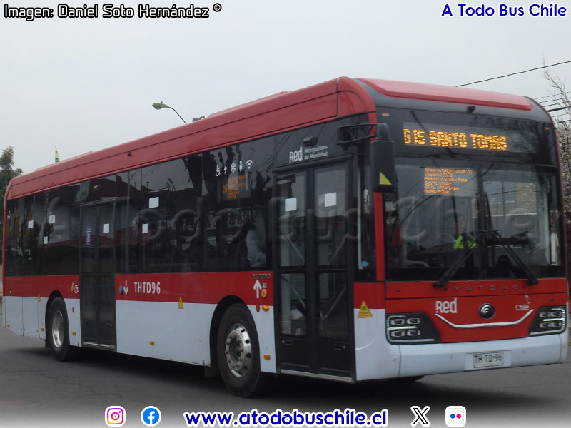 Yutong ZK6128BEVG / Servicio Alimentador G-15