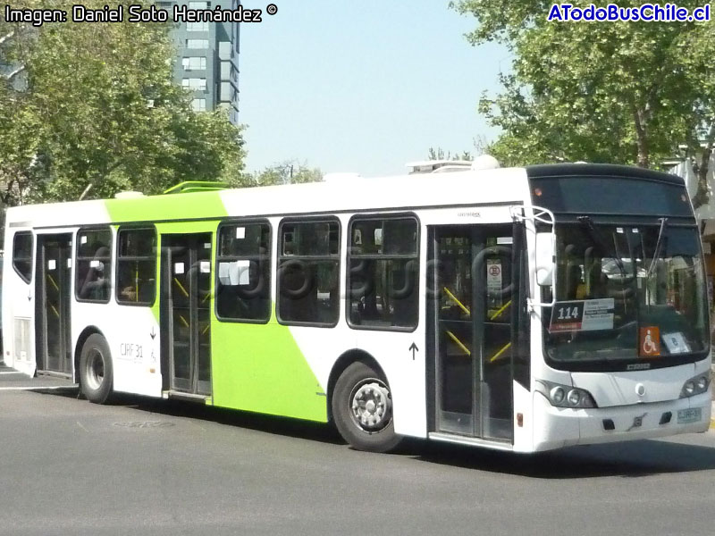 Induscar Caio Mondego L / Volvo B-7R-LE / Servicio Troncal 114