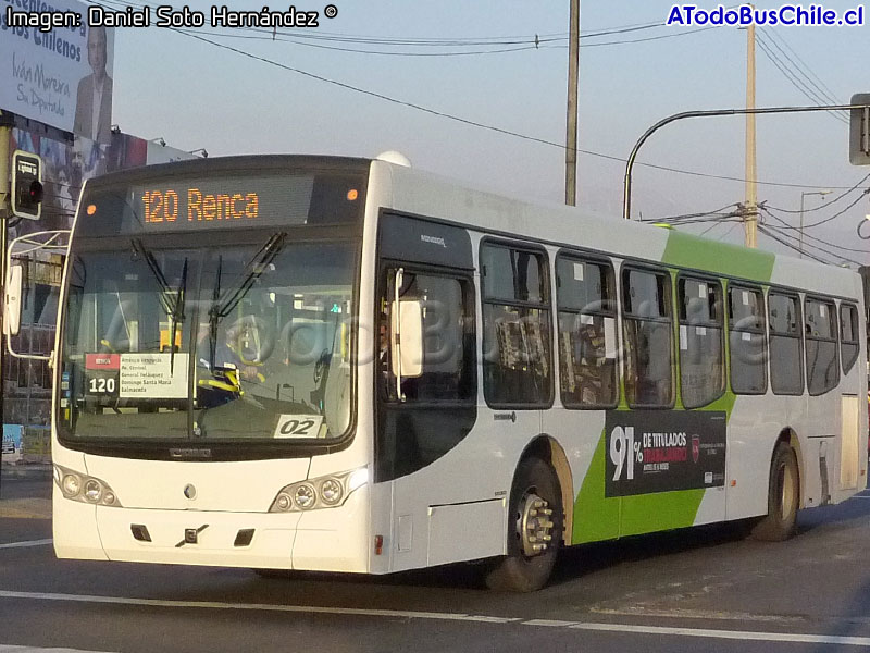 Induscar Caio Mondego L / Volvo B-7R-LE / Servicio Troncal 120