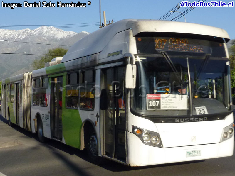 Busscar Urbanuss / Volvo B-9SALF / Servicio Troncal 107