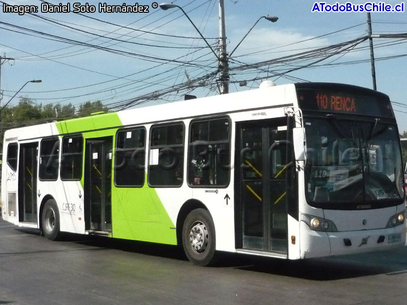 Induscar Caio Mondego L / Volvo B-7R-LE / Servicio Troncal 110