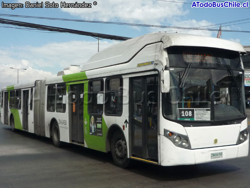 Busscar Urbanuss / Volvo B-9SALF / Servicio Troncal 108