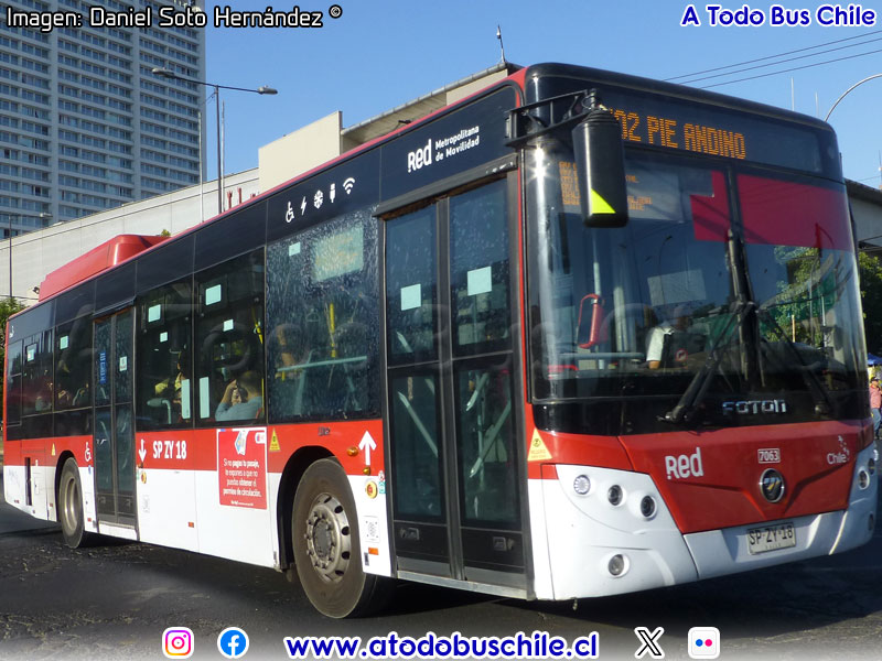 Foton E-Bus U-12 SC / Servicio Troncal 102
