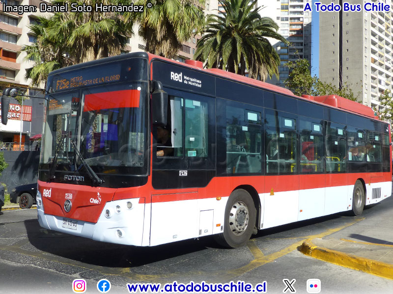 Foton E-Bus U-12 SC / Servicio Alimentador F-25e